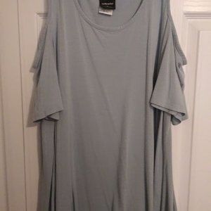 Wallpapher Cold Shoulder cut top